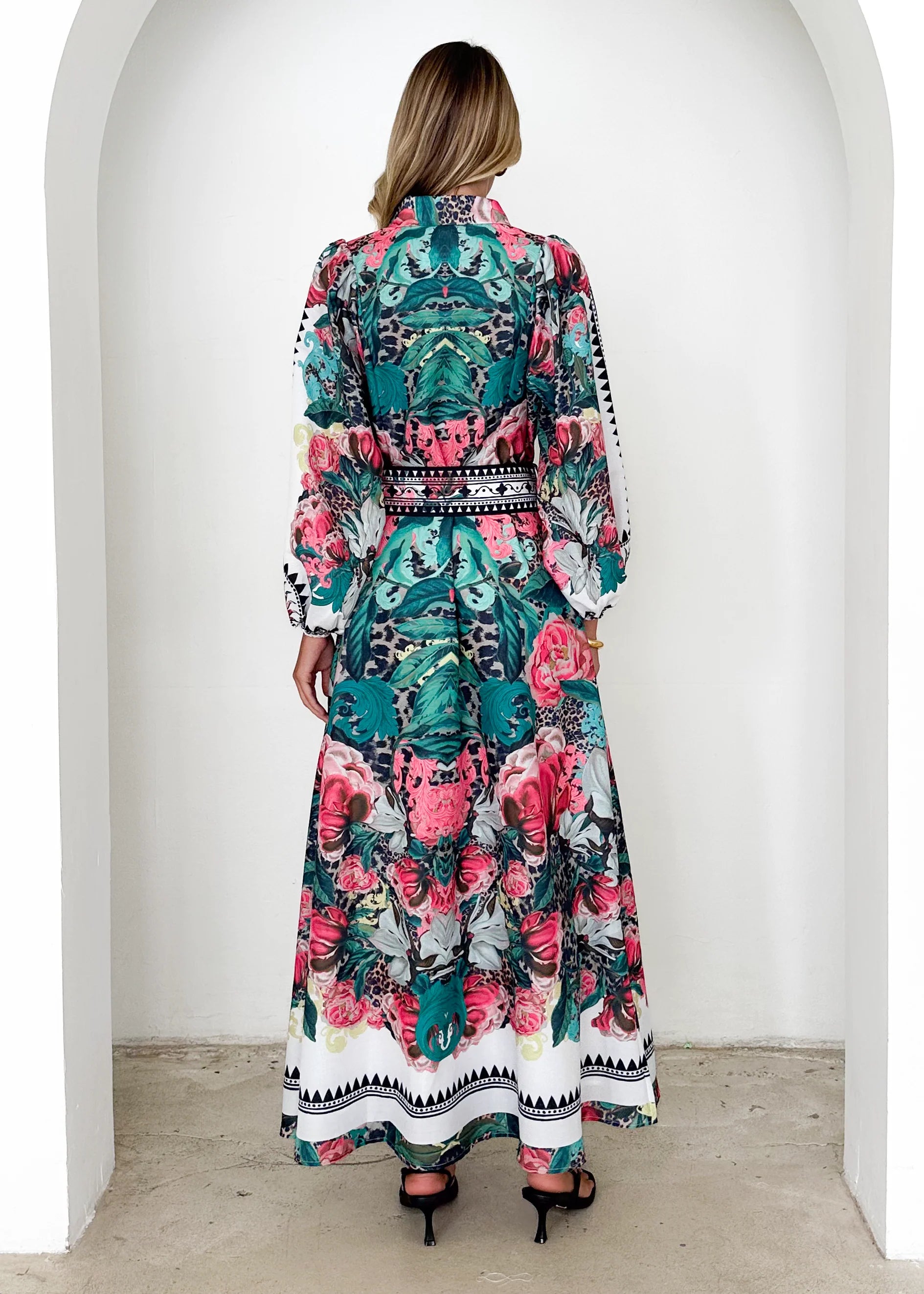 Colada Maxi Dress - Eden Floral