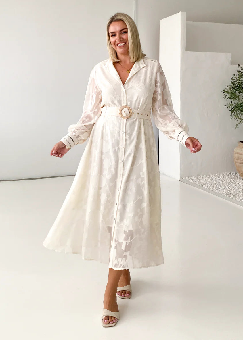 Roxi Maxi Dress - Off White