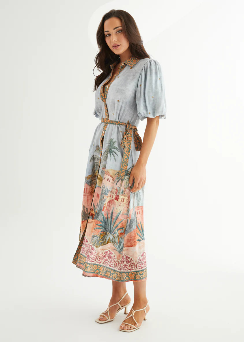 Arabella Maxi Dress - Desert Mirage
