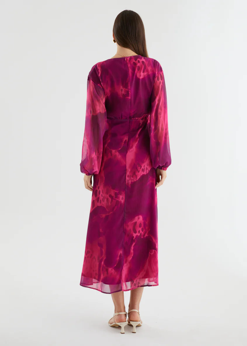 Primavera Maxi Dress - Pink Splash