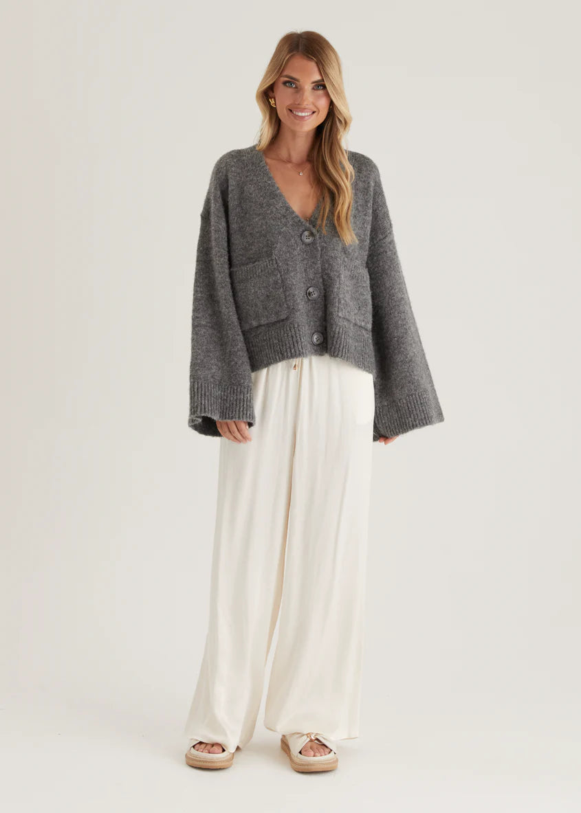 Reyna Sweater - Charcoal