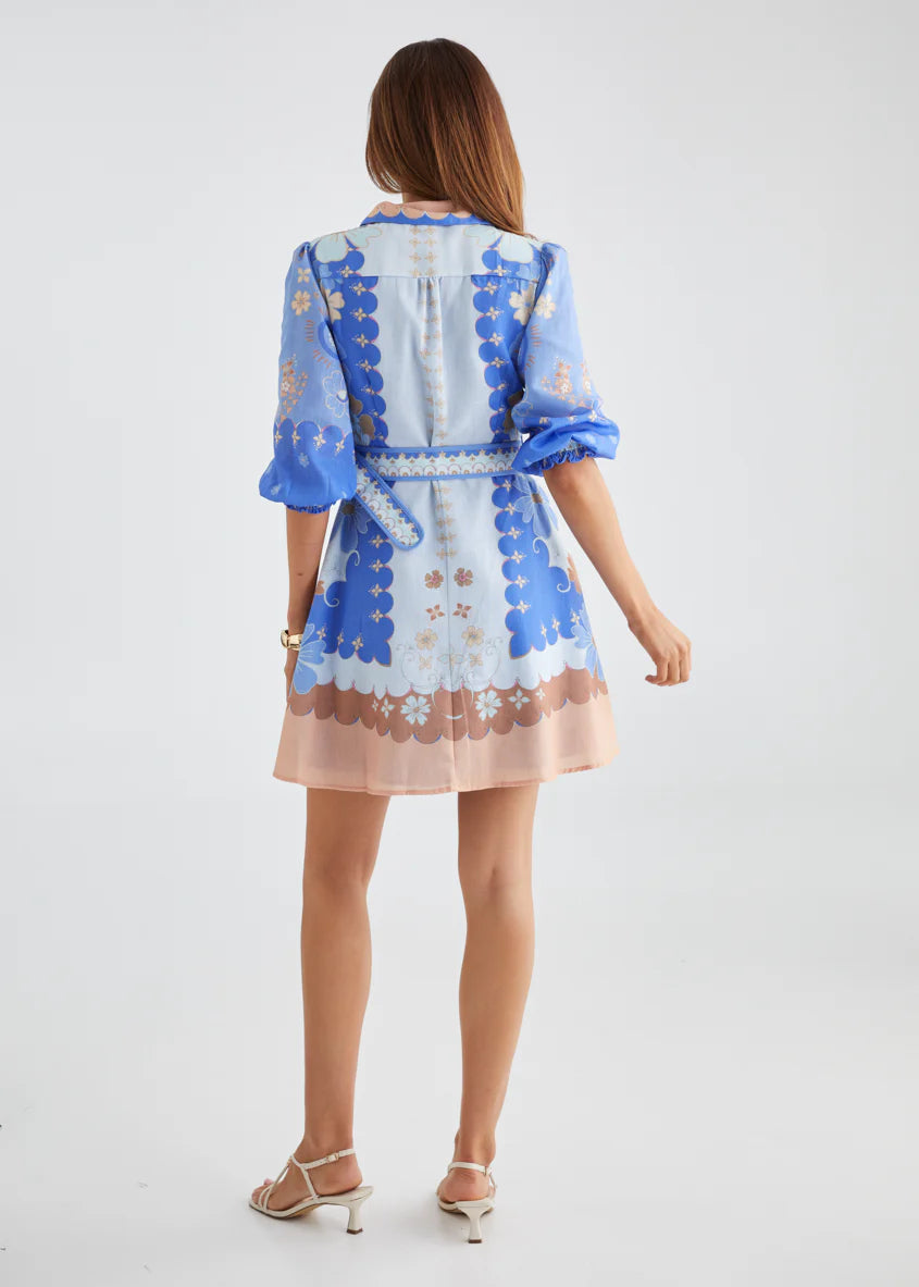 Angelica Dress - Blue Moon