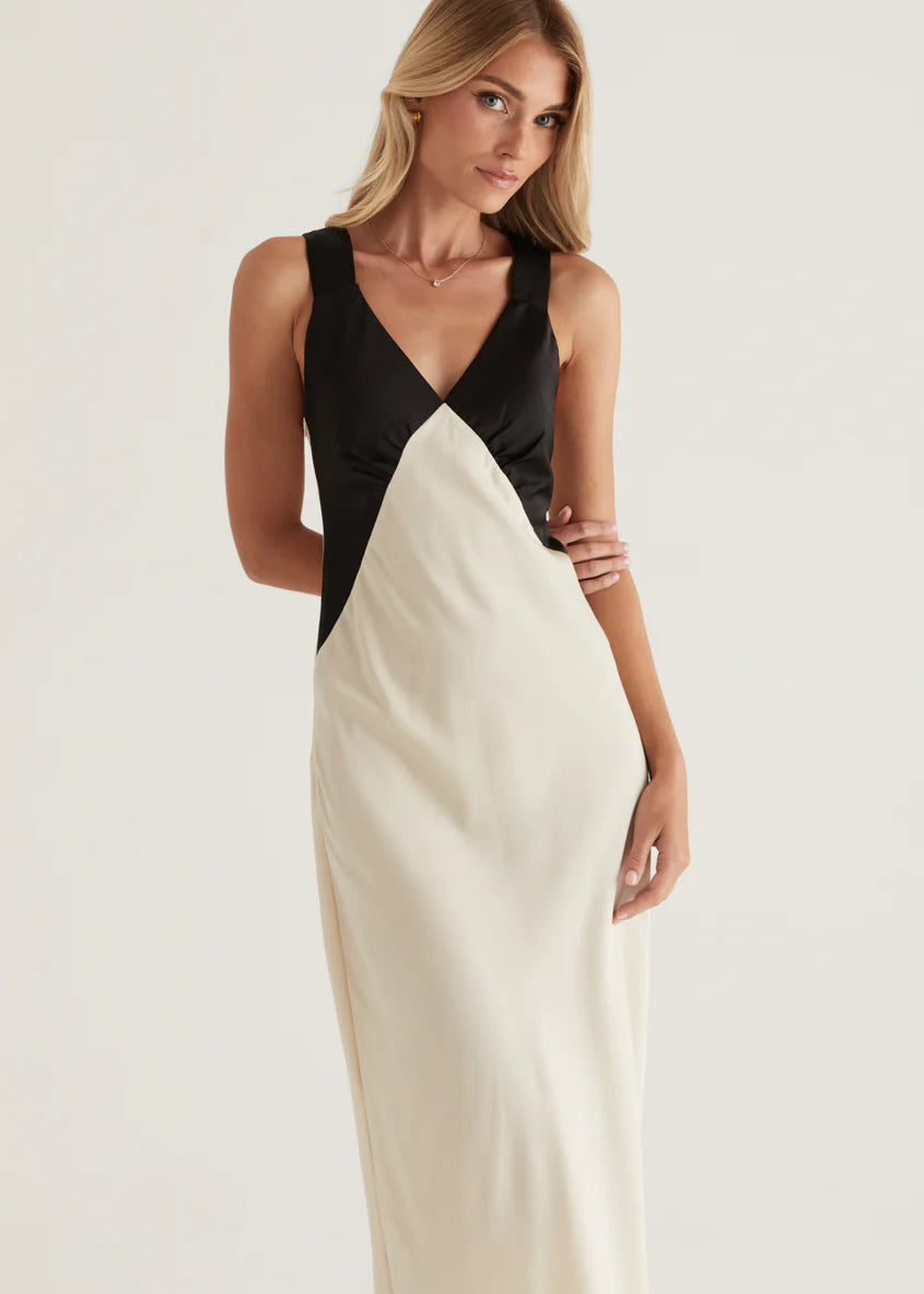 Taleena Maxi Dress - Champagne