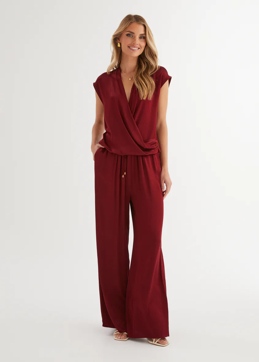 Charlie Top - Burgundy