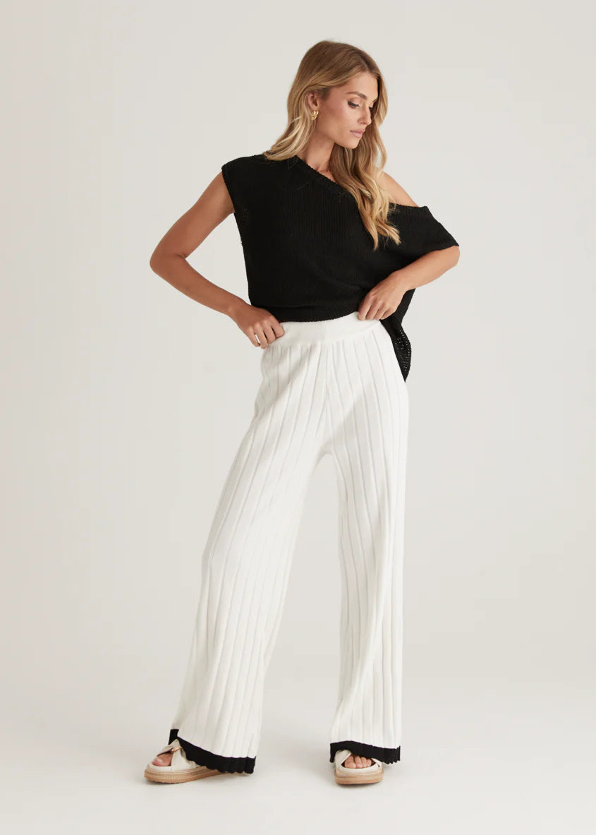 Tienna Knit Pants - Off White