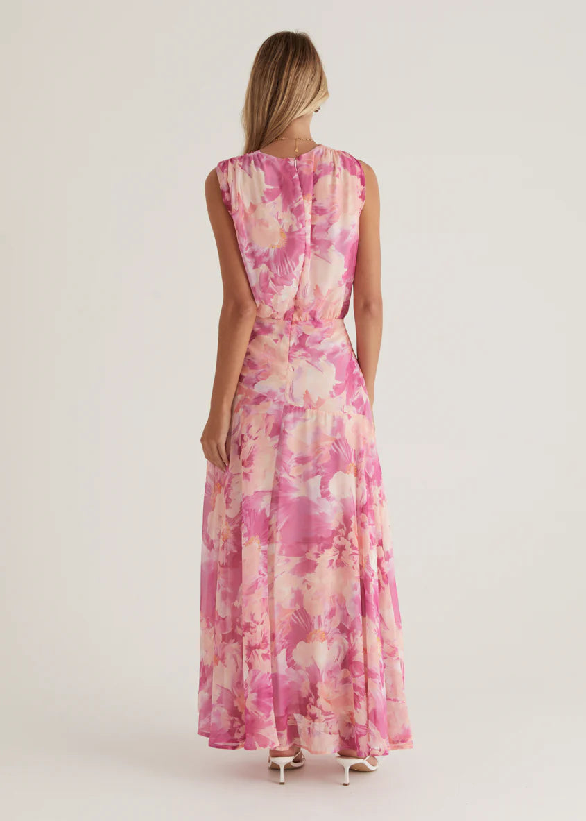 Amoureux Maxi Dress - Pink Ziah