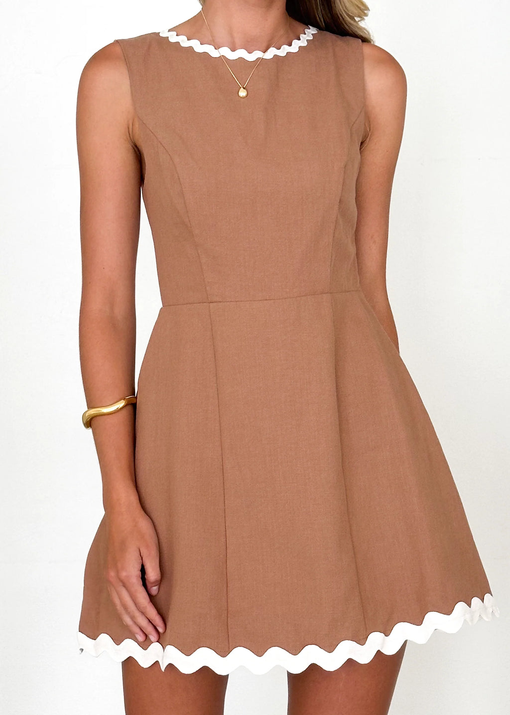 Jennifer Dress - Mocha