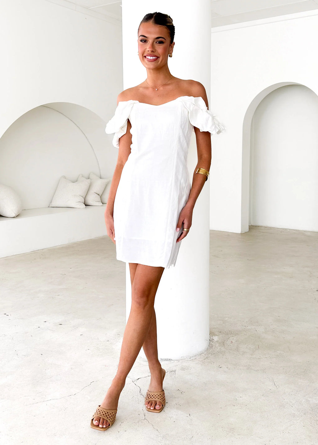 Ophelia Dress - Off White