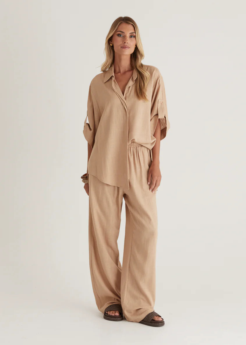 Kinsley Shirt - Mocha