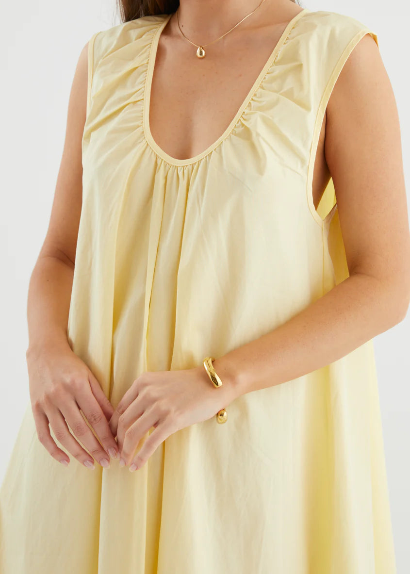 Lateasha Dress - Banana