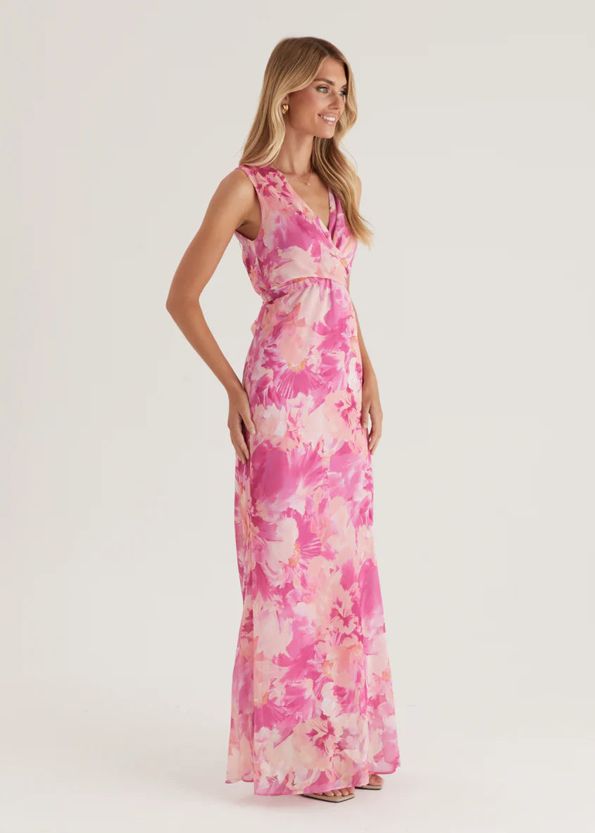 Nikki Maxi Dress - Pink Ziah