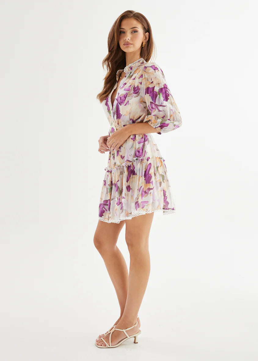 Miah Dress - Violet Garden