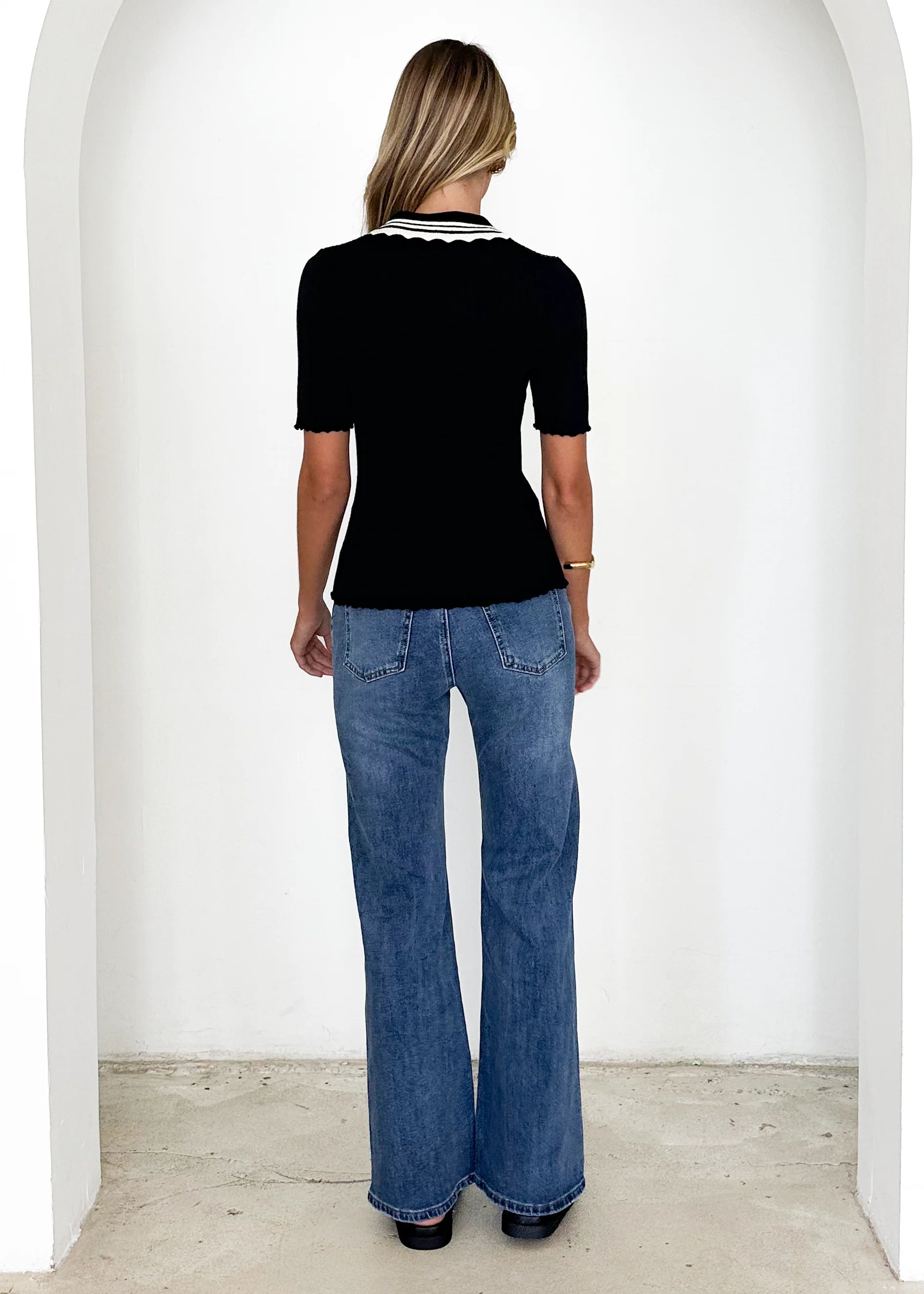 Harley Knit Top - Black