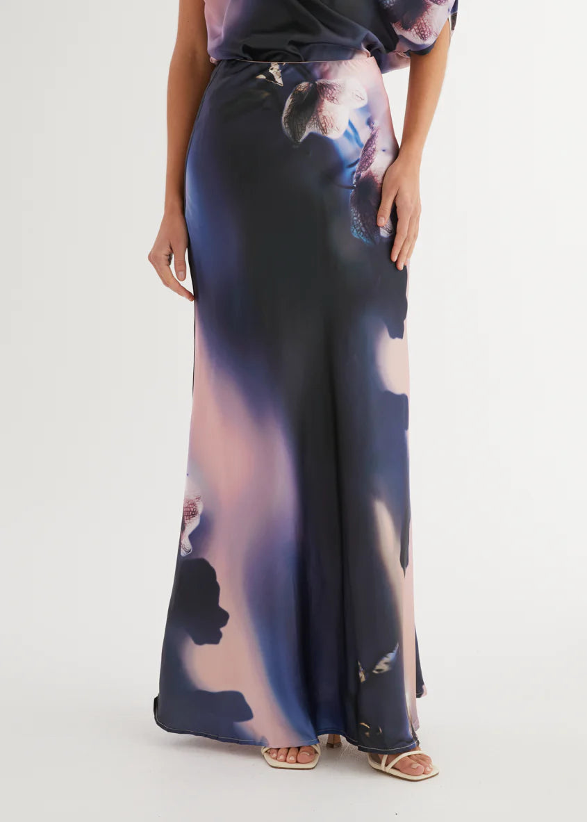 Venus Maxi Skirt - Orchid