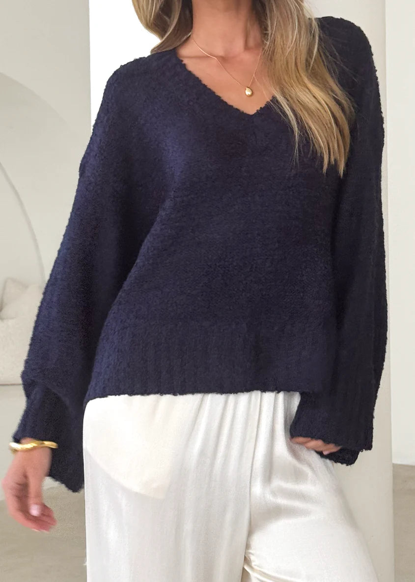 Shanti Sweater - Navy