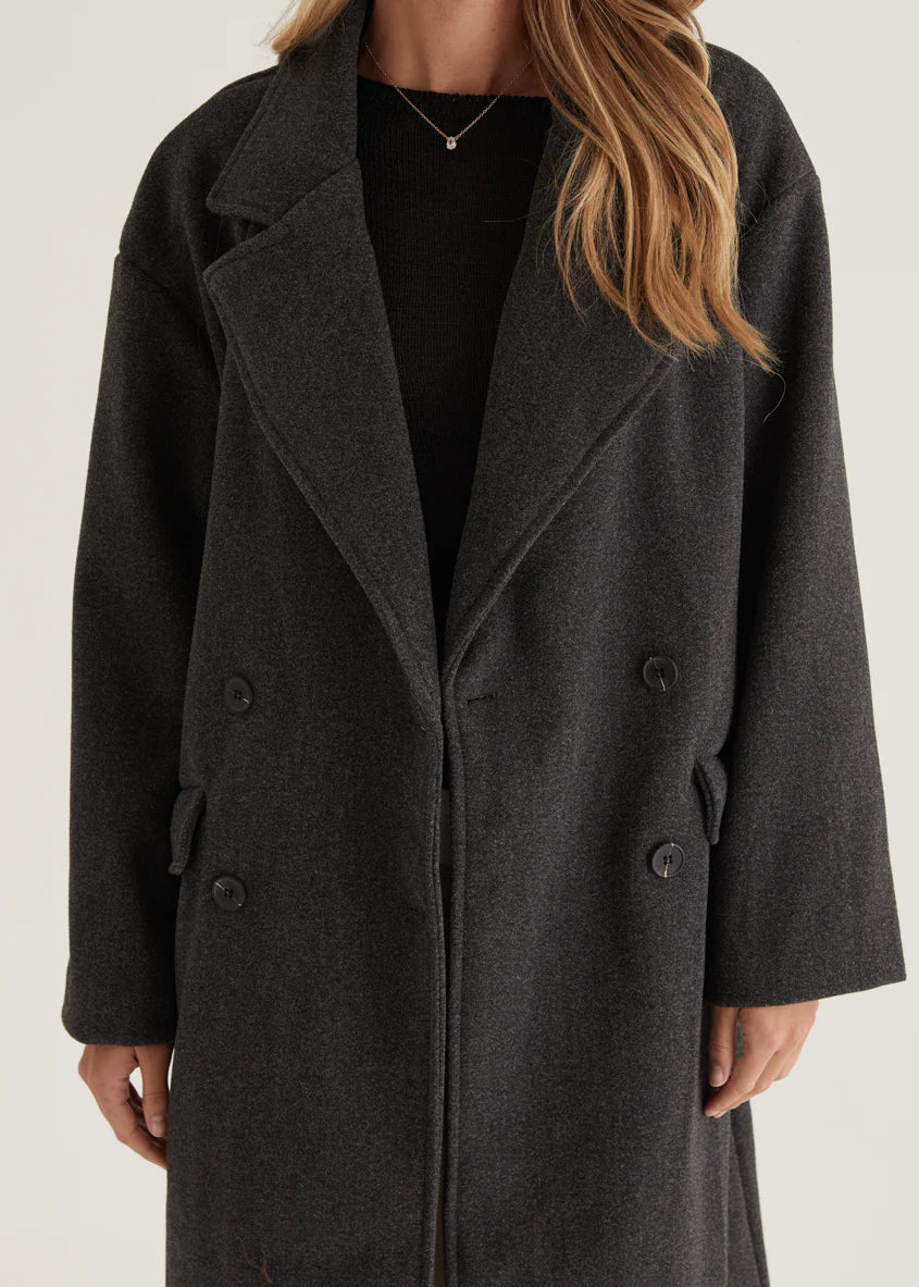 Mayfield Coat - Charcoal