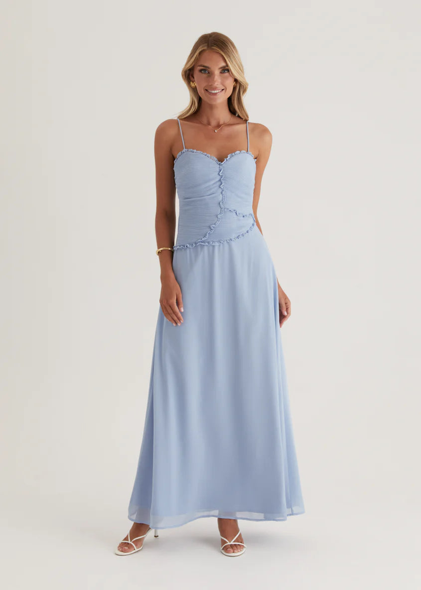Kimmy Maxi Dress - Blue