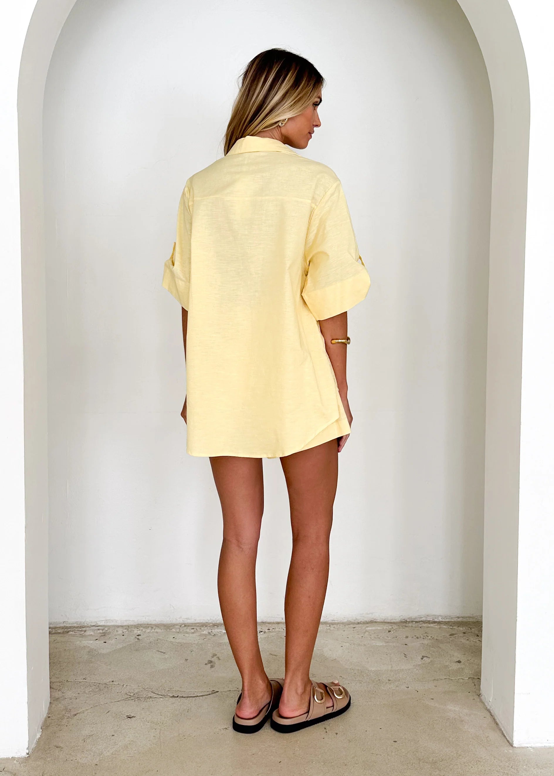 Kinsley Shorts - Lemon