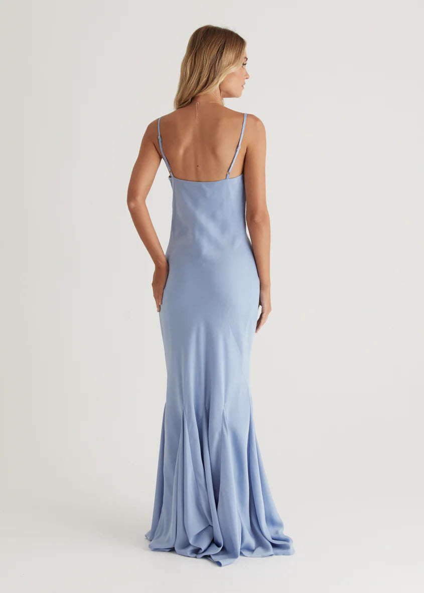 Zita Maxi Dress - Sky Blue