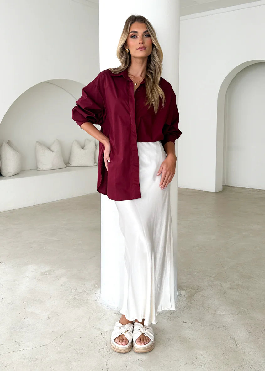 Mohito Shirt - Burgundy