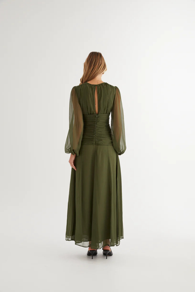 Starstruck Maxi Dress - Olive