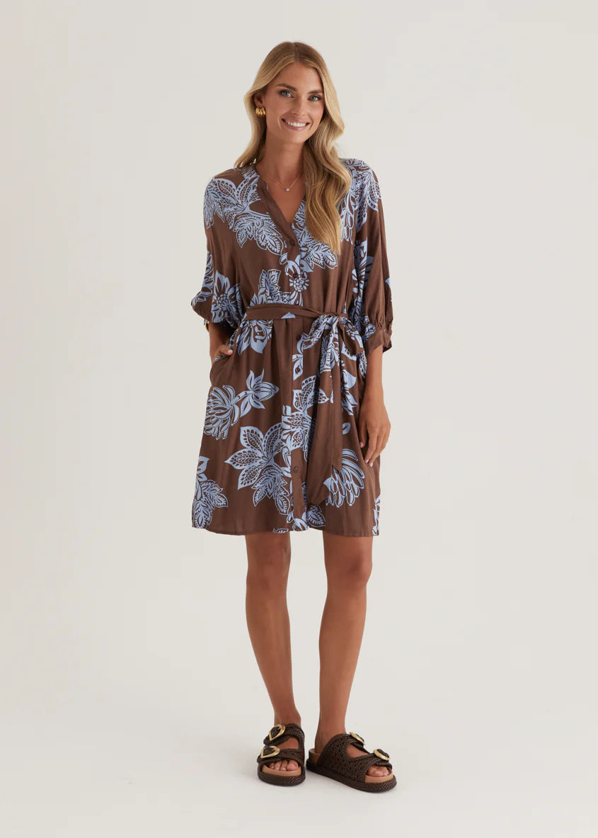 Tessa Dress - Choc Captivate
