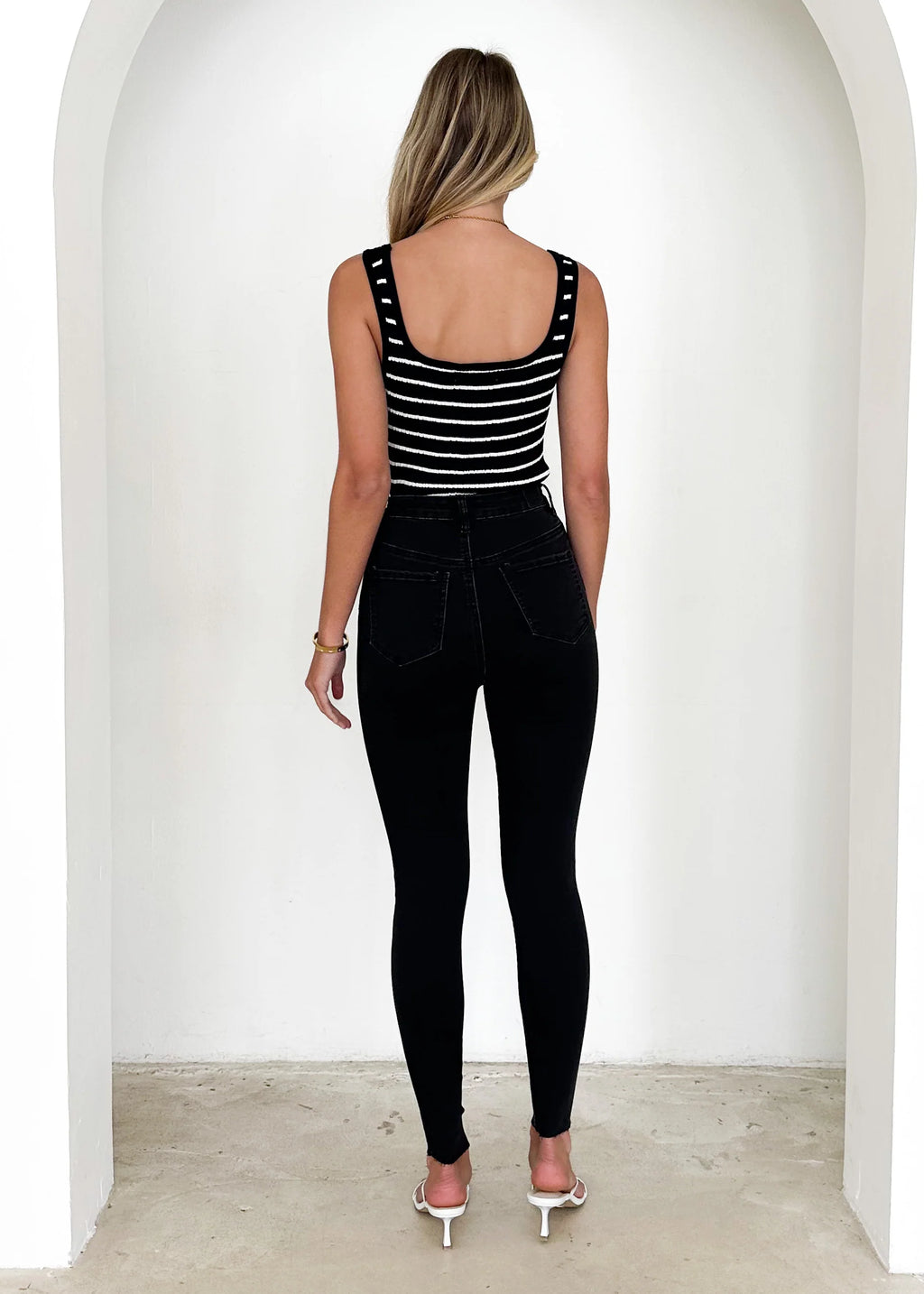 Logan Stretch Jeans - Black