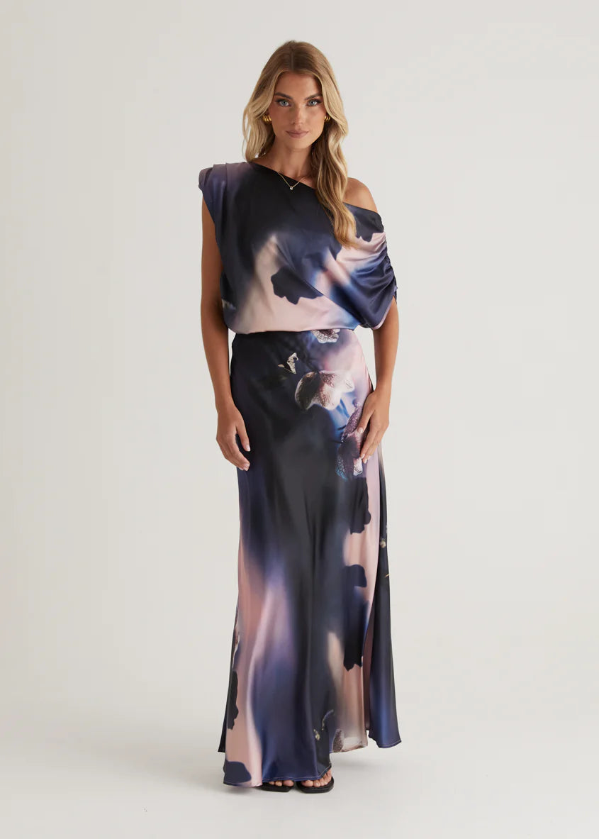 Venus Maxi Skirt - Orchid