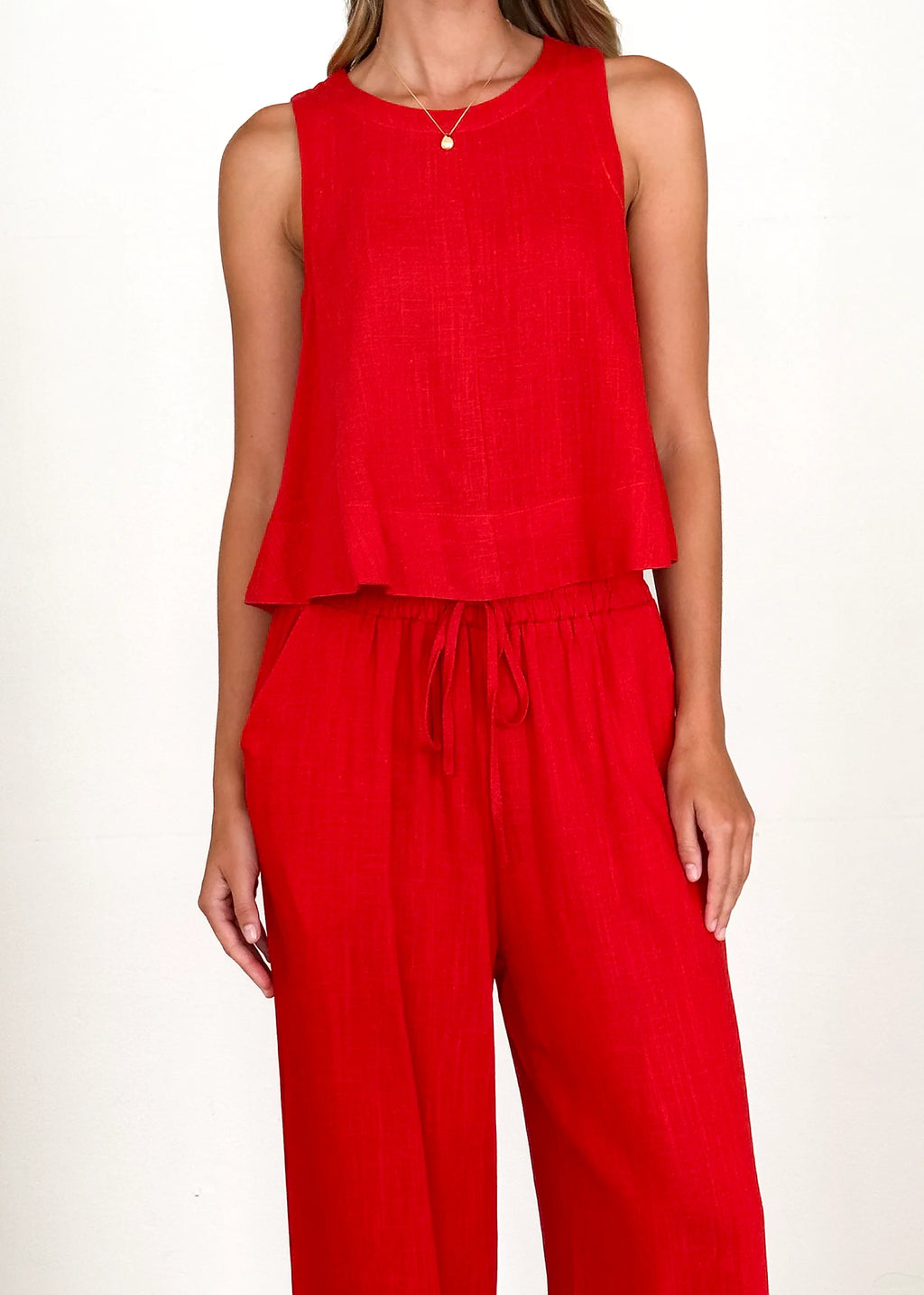 Rhythm Crop - Red