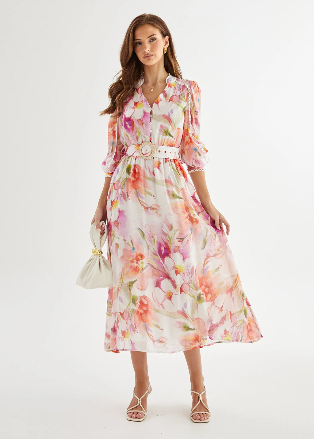 Milan Maxi Dress - Spring Bloom