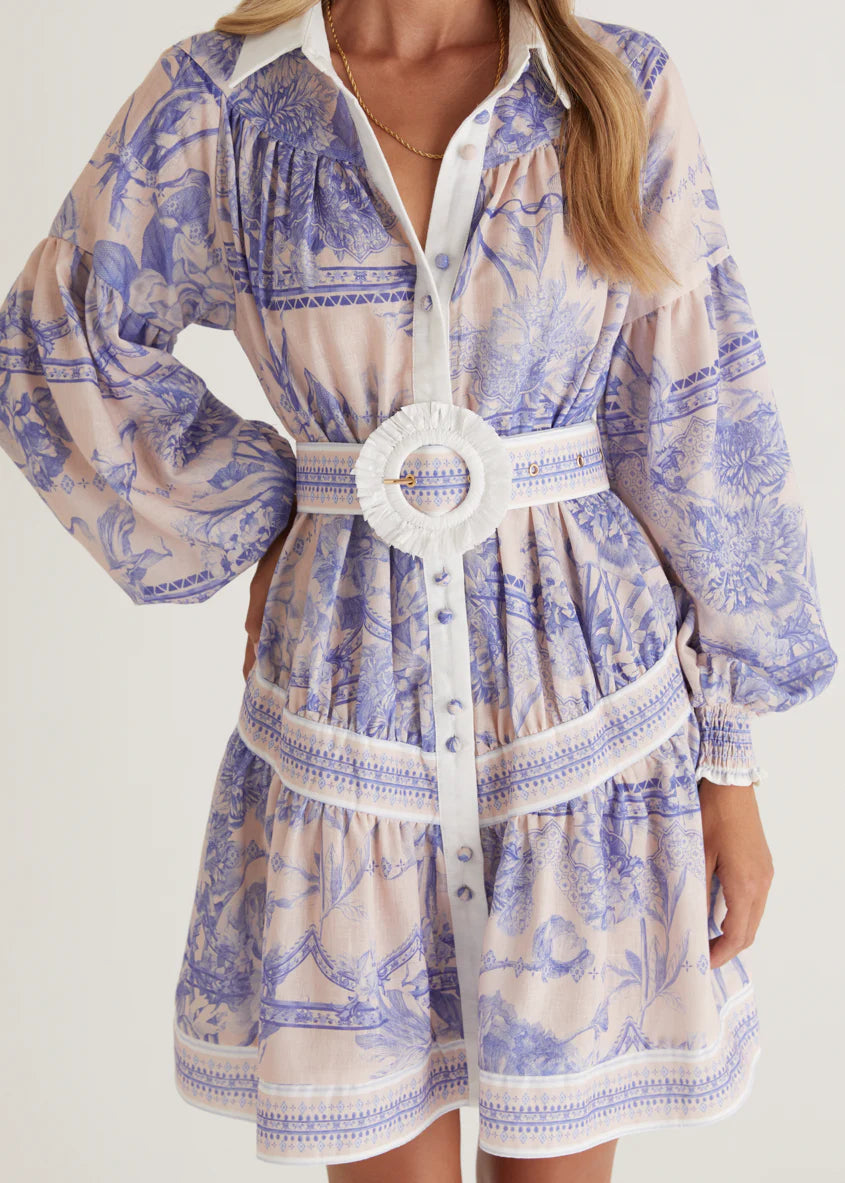 Marietta Dress - Porcelain