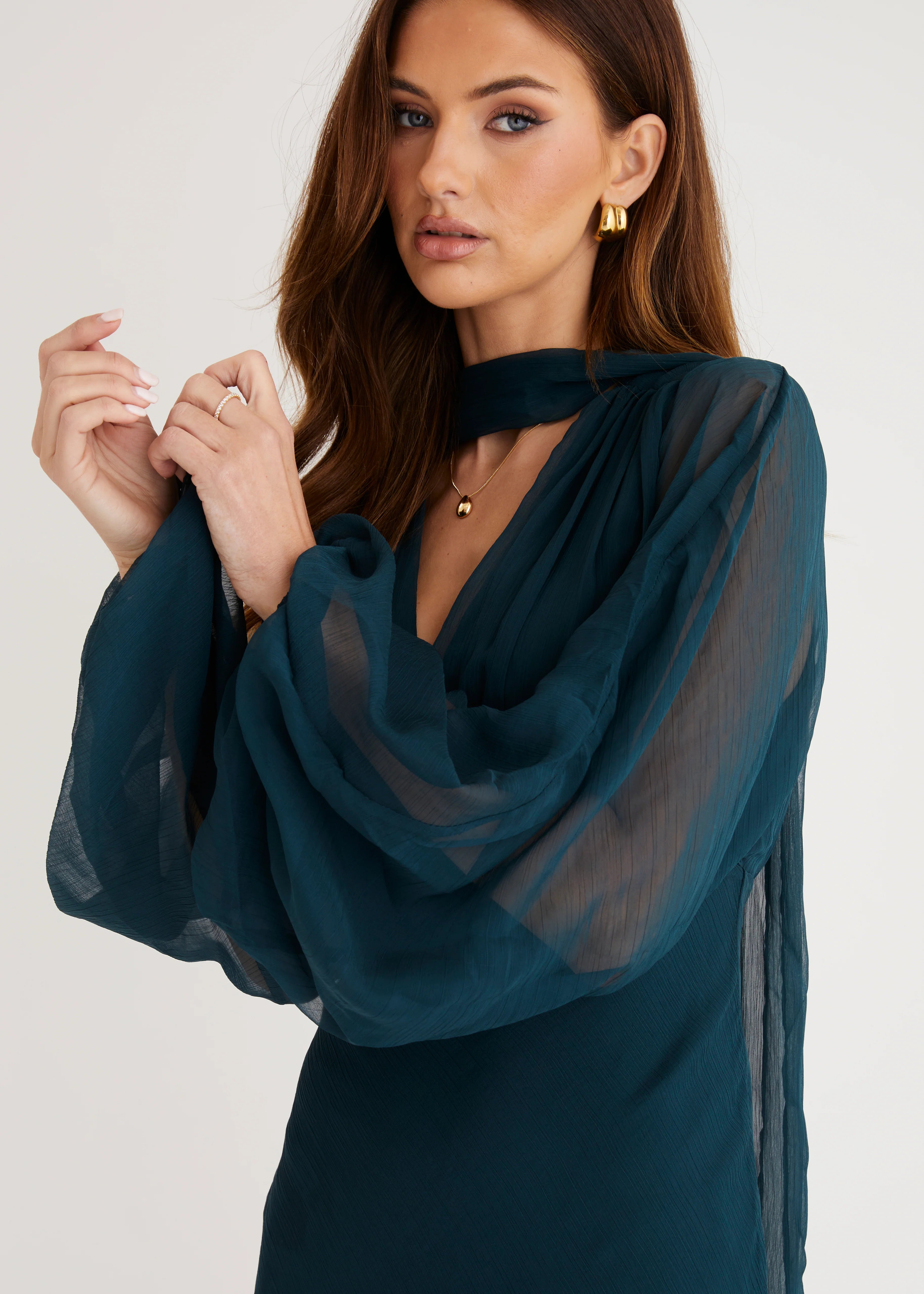 Rosabella Maxi Dress - Teal