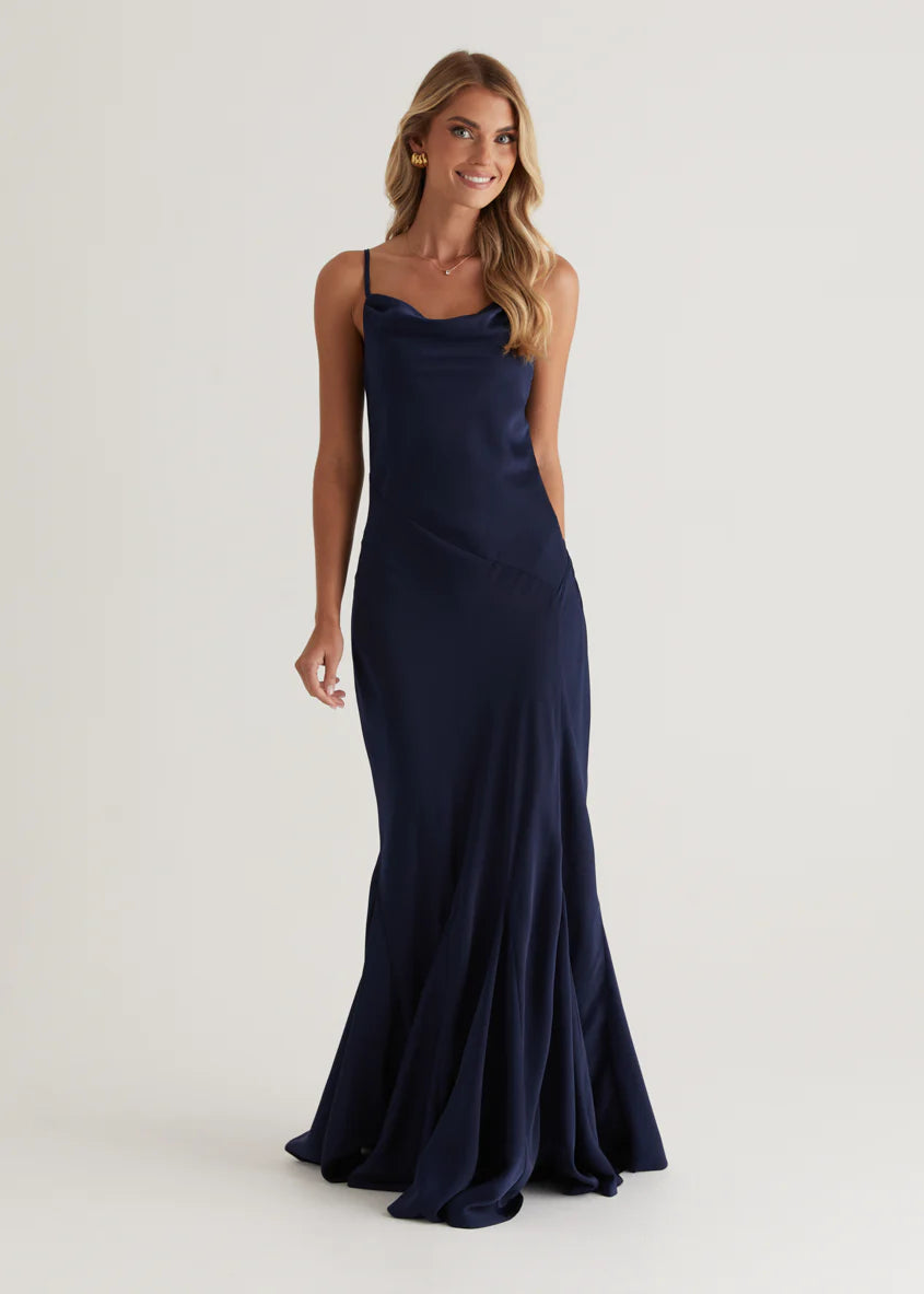 Zita Maxi Dress - Navy