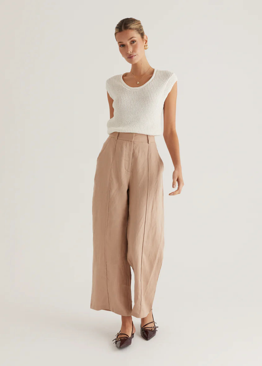 Outlander Knit Top - Off White