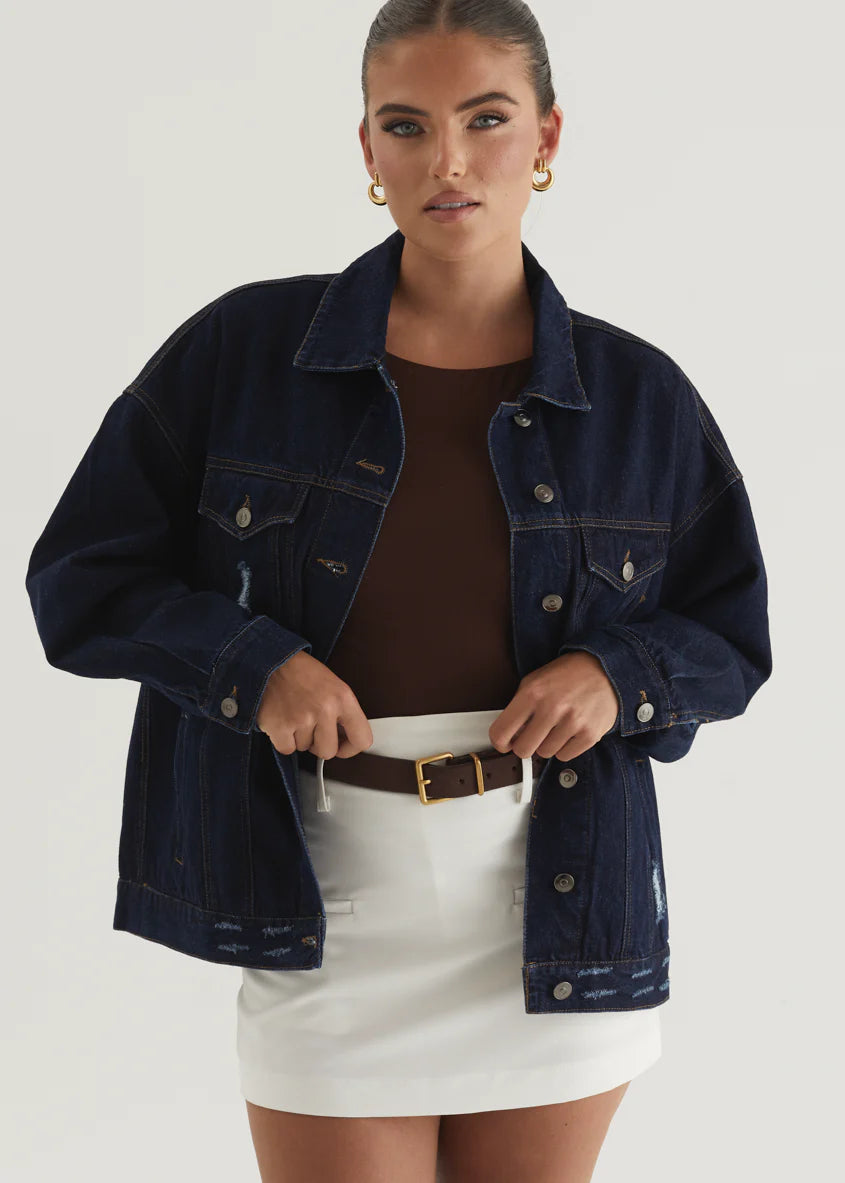 Jemma Denim Jacket - Indigo