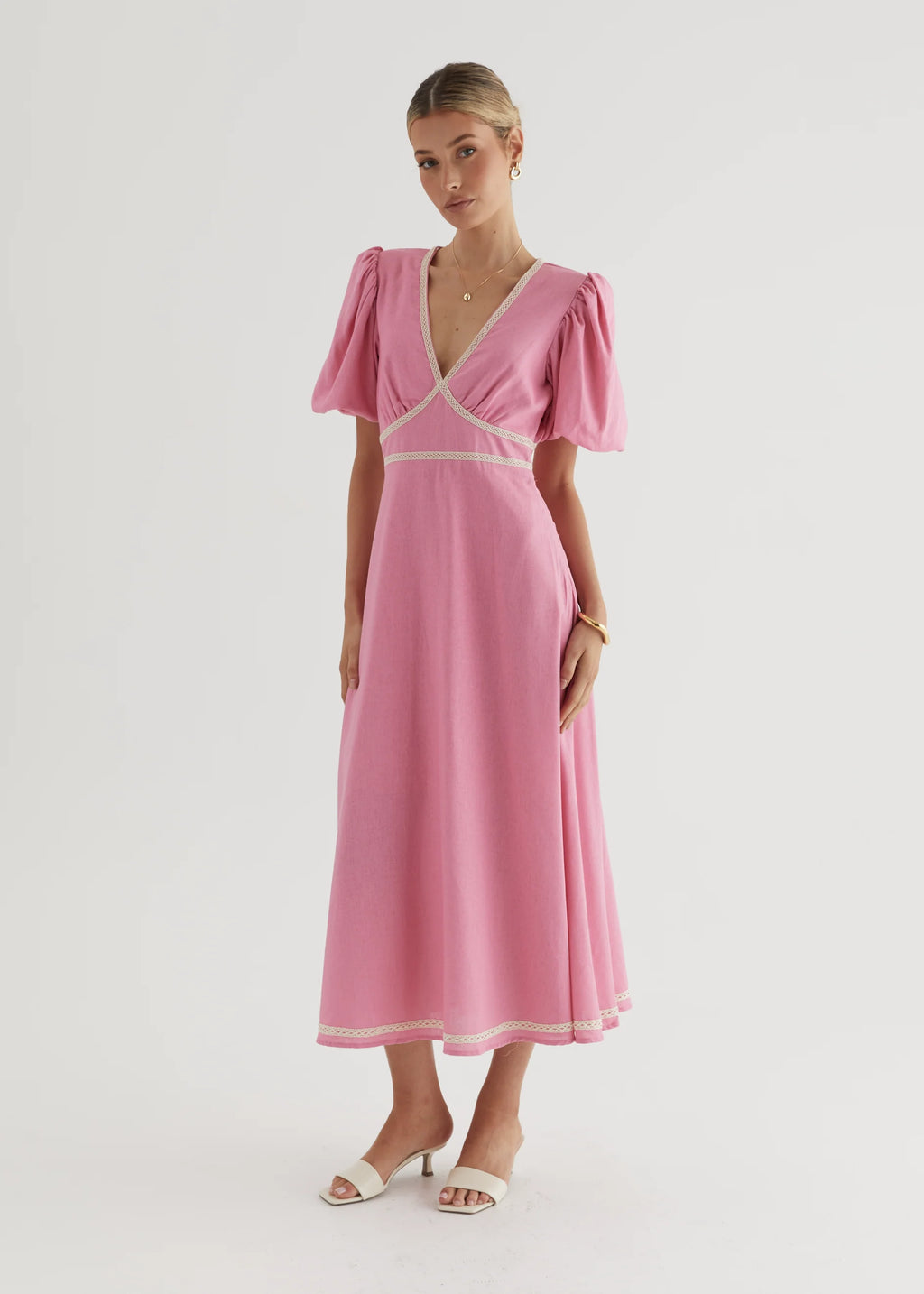 Ellodie Maxi Dress - Pink