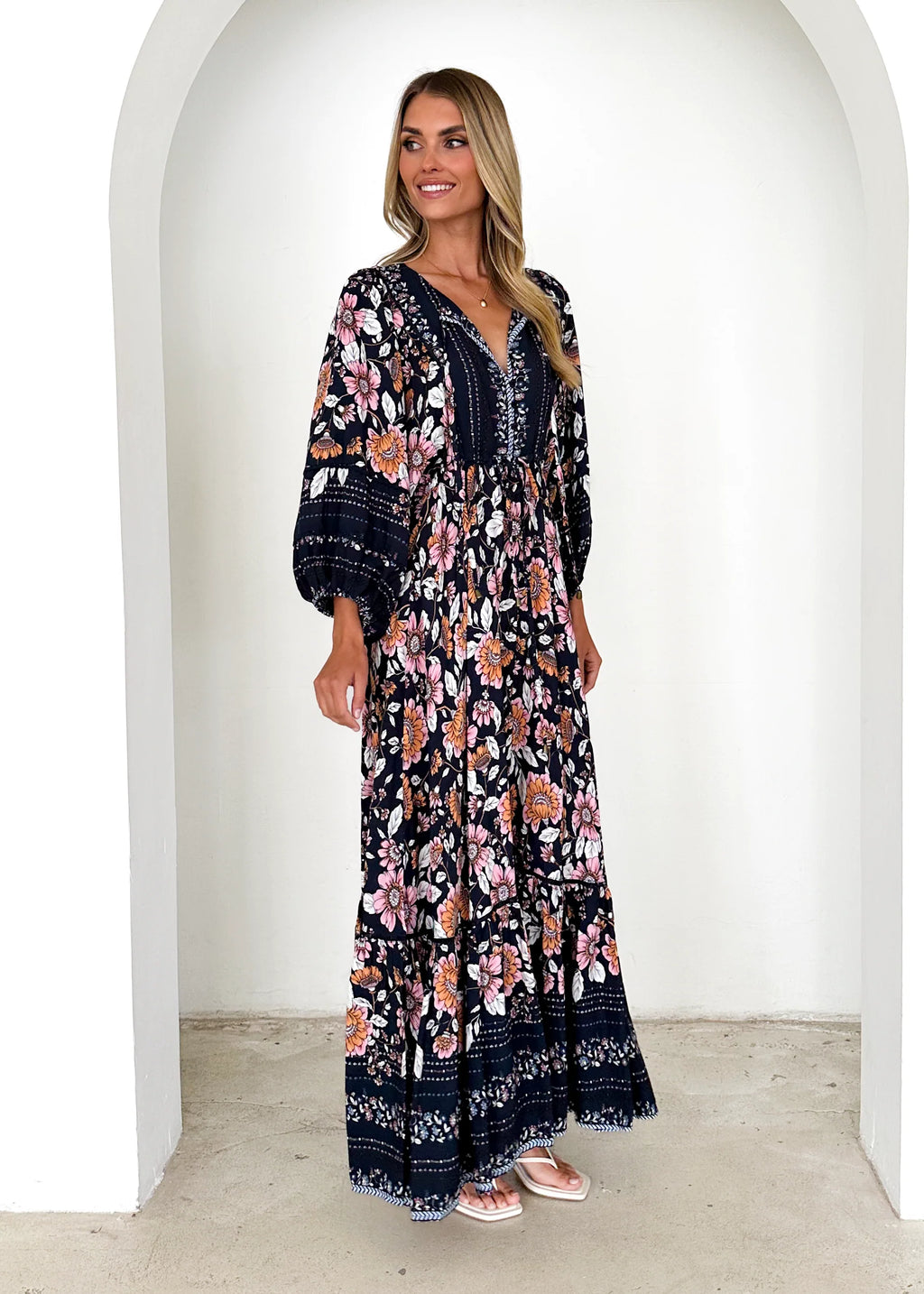 Catalonia Maxi Dress - Shania