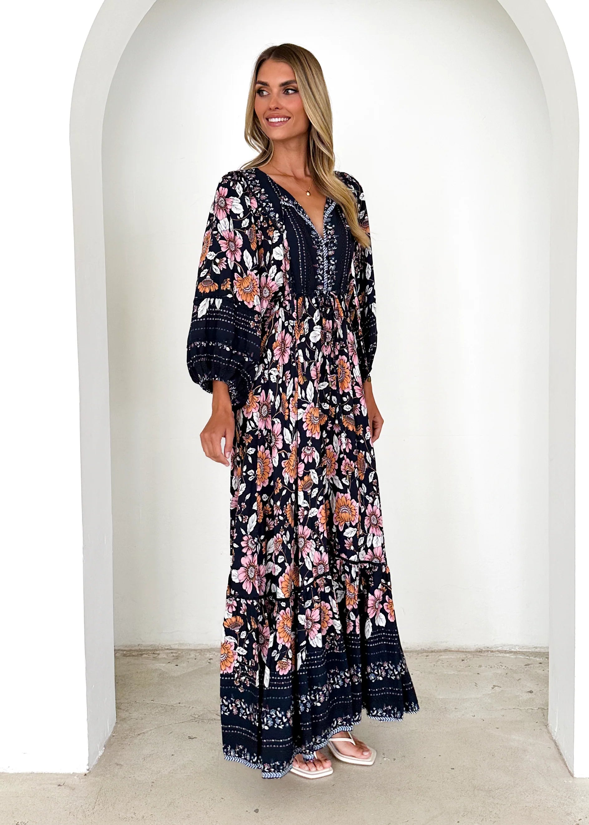 Catalonia Maxi Dress - Shania