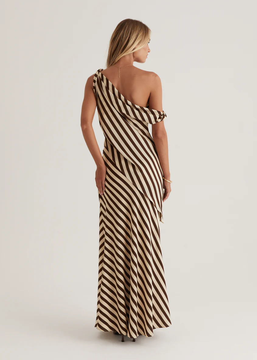 Catalina Set - Choc Stripe