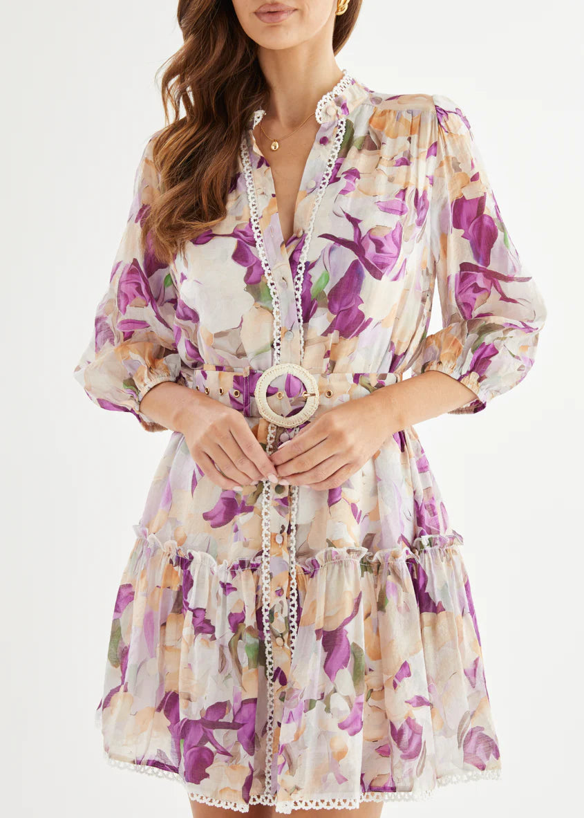 Miah Dress - Violet Garden