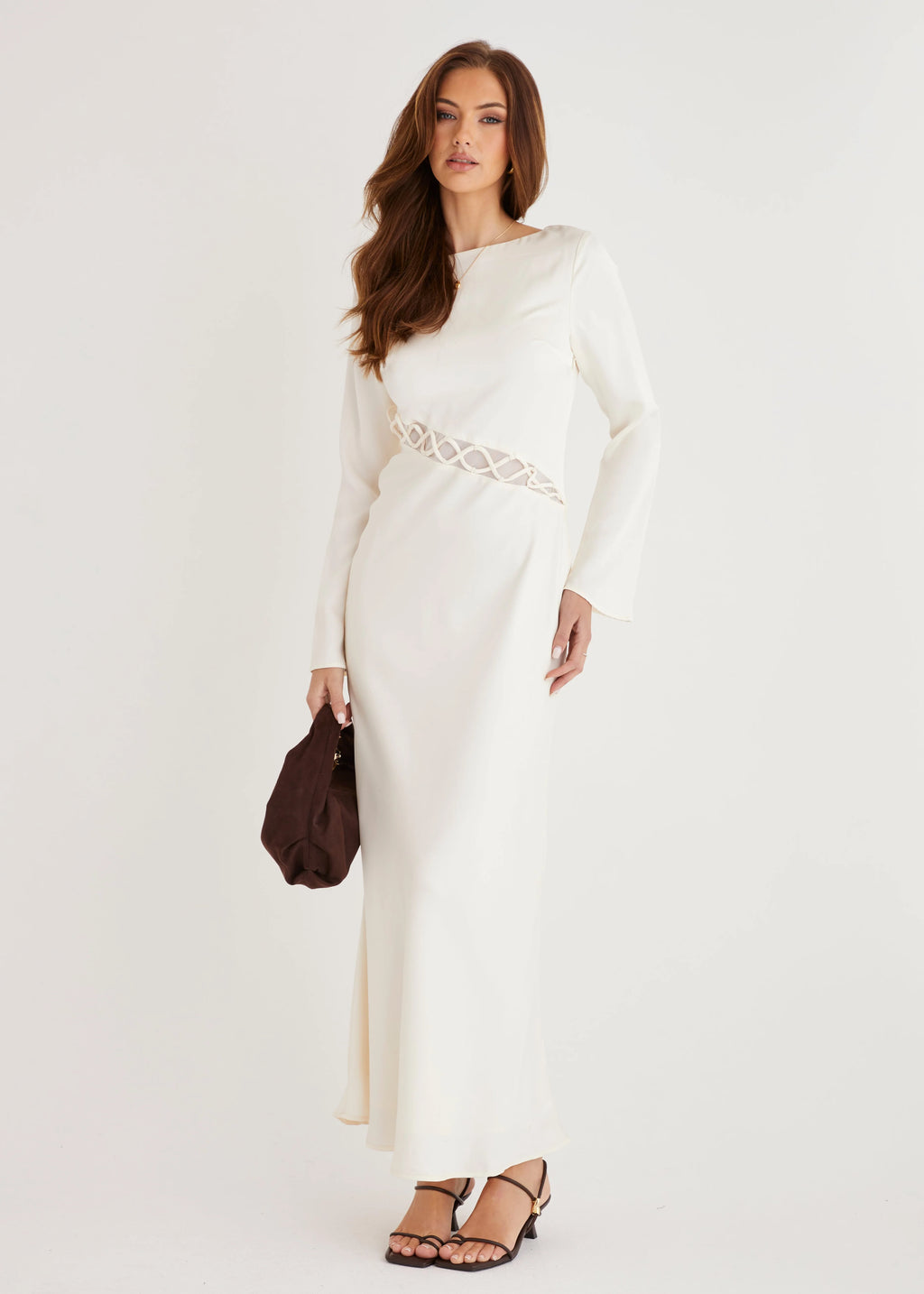Roby Maxi Dress - Cream