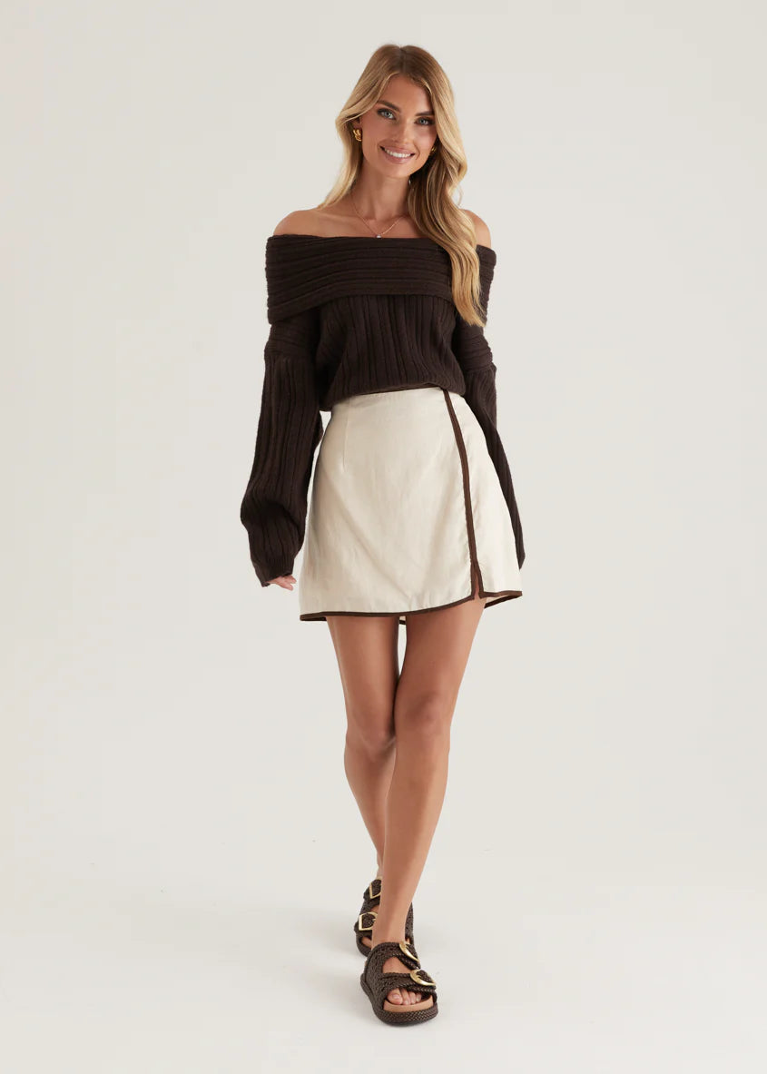 Taurus Skirt - Oatmeal