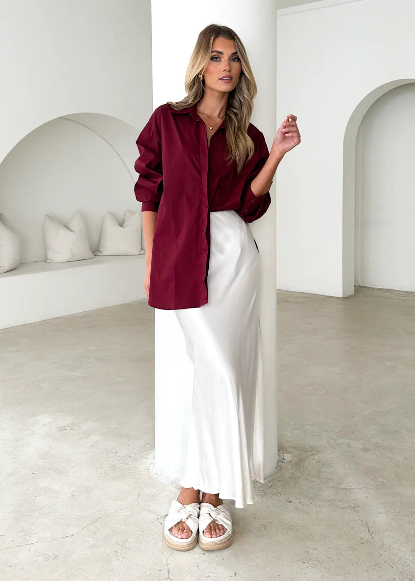 Mohito Shirt - Burgundy