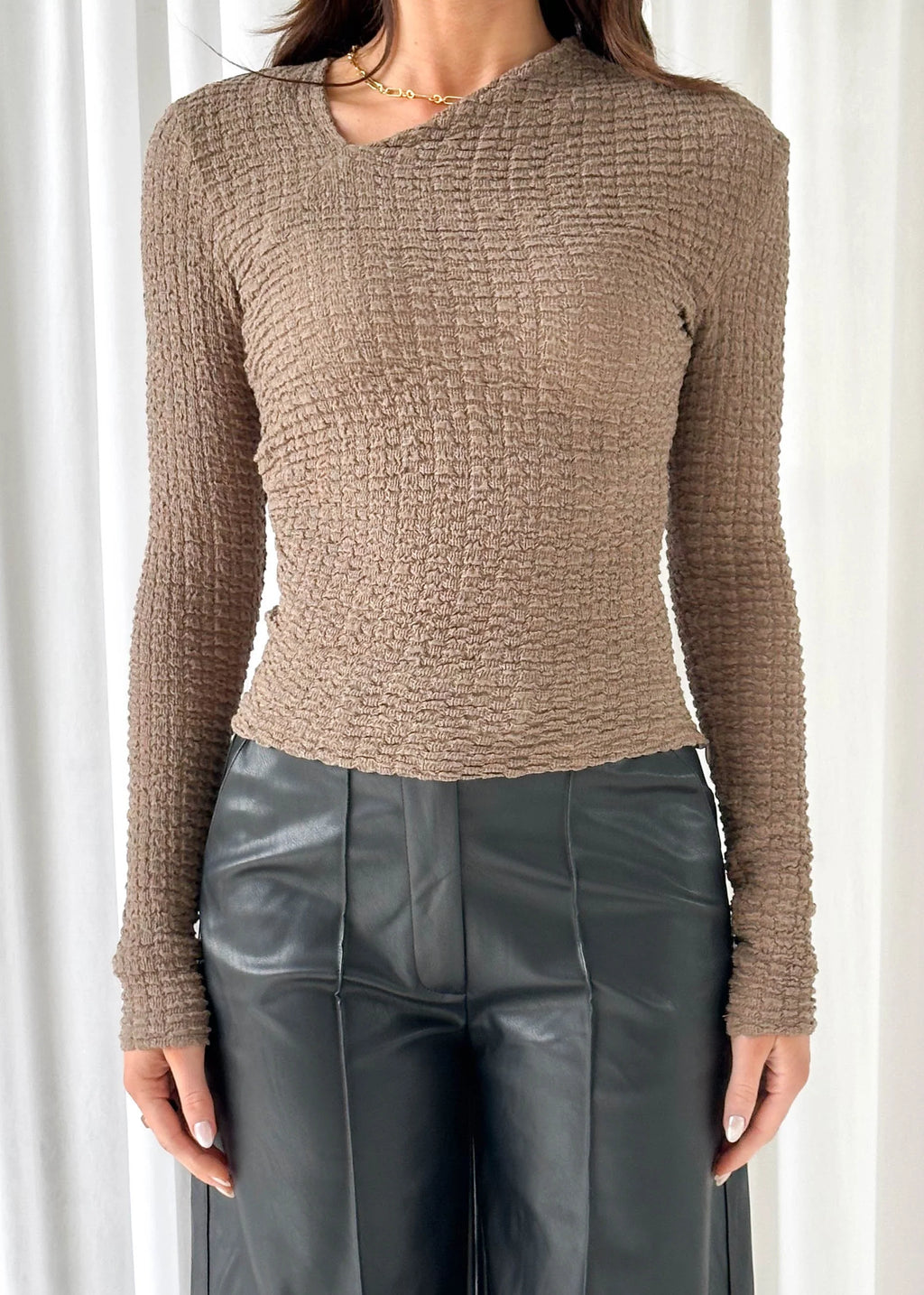 Mroet Knit Top - Moss