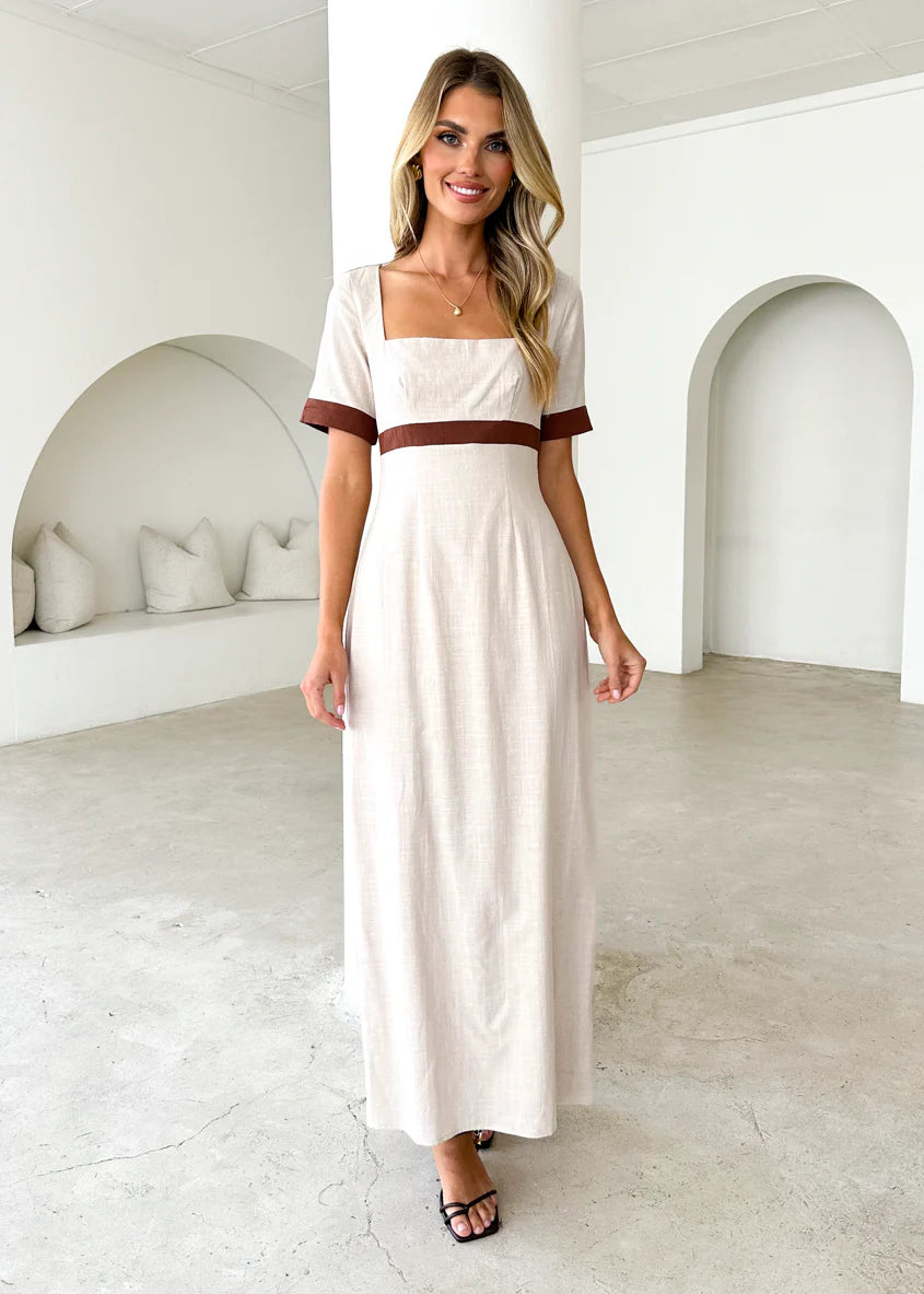 Naomi Maxi Dress - Cream
