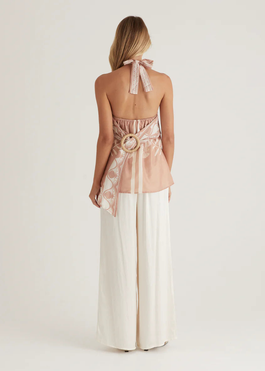 Keana Halter Top - Sand Cabos