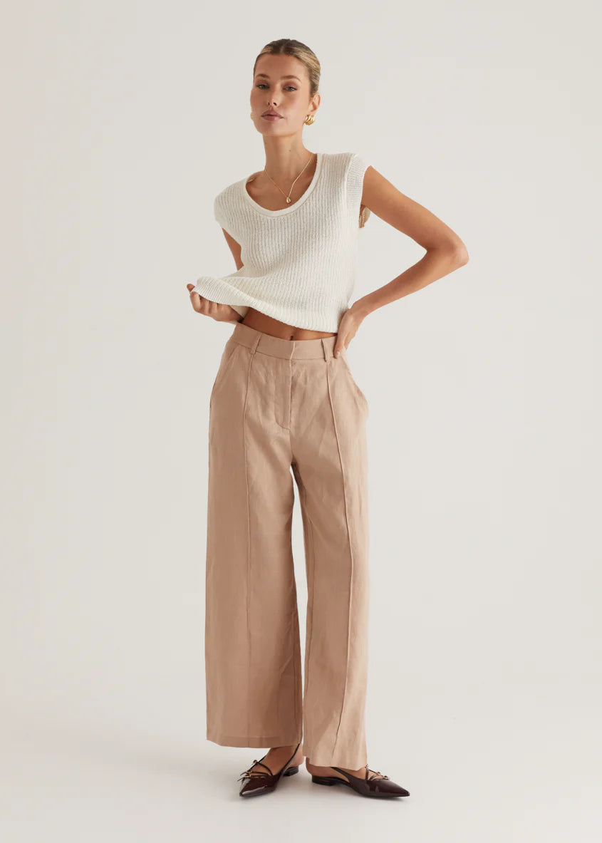 Outlander Knit Top - Off White