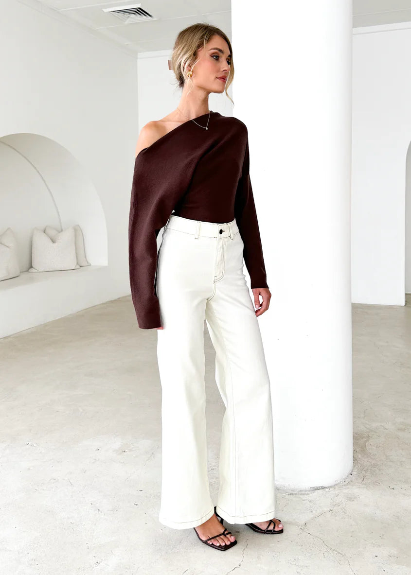 Carmina Stretch Jeans - Sand