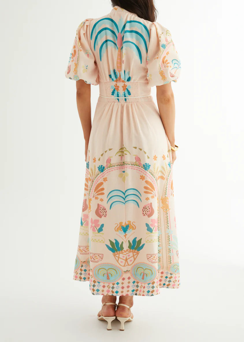 Alma Midi Dress - Acacia