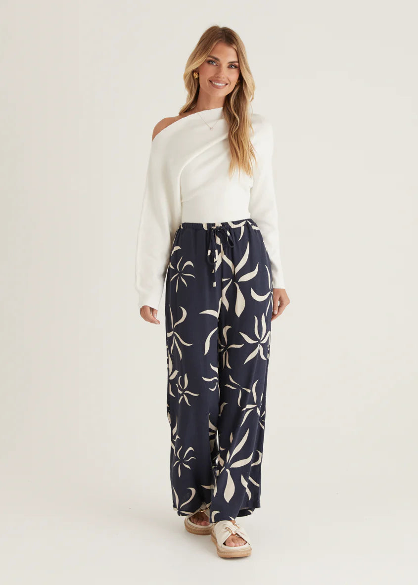 Hunter Pants - Navy Ayana
